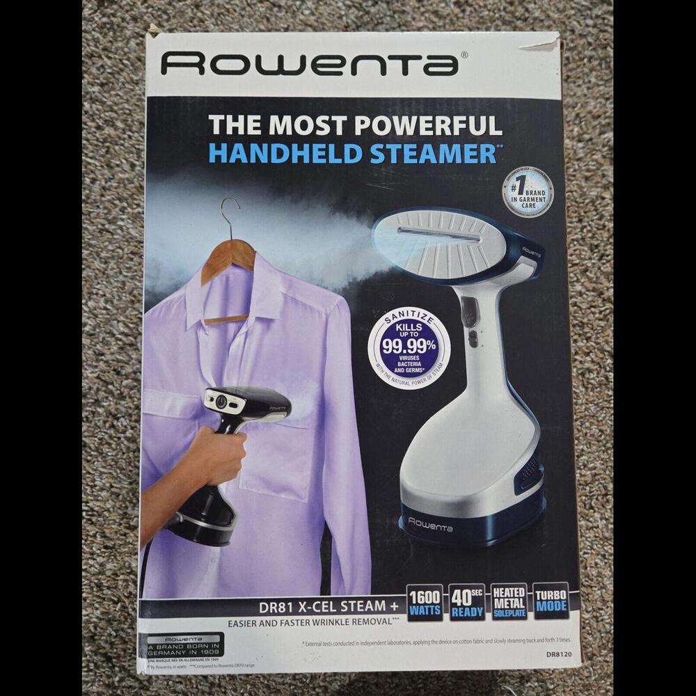 ROWENTA DR81 X-Cel Steam +1600watts  Handheld Steamer - Picture 2 of 15